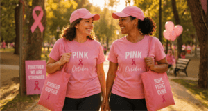 Rosa Oktober: Profilkläder och accessoarer för ert företagsevent