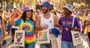 Profilkläder och tillbehör för Pride-månaden: Prisvärda bulkval