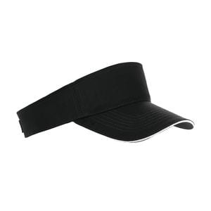 Sol's 01196 - Elegant Unisex Visor med Justerbar Passform