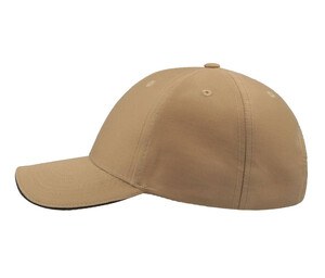 Atlantis AT094 - 6 Pannor Sandwich Visor Cap