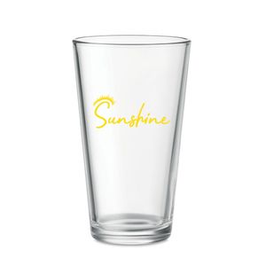 RONGO 300ml Reusable Conic Drinking Glass - GiftRetail MO6429