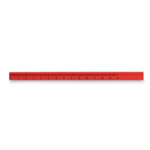 MADEROS Carpenter's Pencil with Built-in 14cm Ruler - GiftRetail MO8686