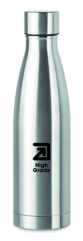 BELO BOTTLE Metallflaska dubbelvägg koppar - GiftRetail MO9812
