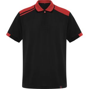 Roly PO8410 - SAMURAI Antibacterial short-sleeve polo shirt in a colour combination design