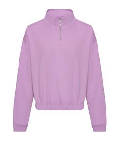 AWDis JH037 - DAM CROPPED 1/4 ZIP SWEATSHIRT