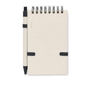 MITO SET Eco-Friendly A6 Notebook and Pen Set from Recycled Milk Cartons - GiftRetail MO6837