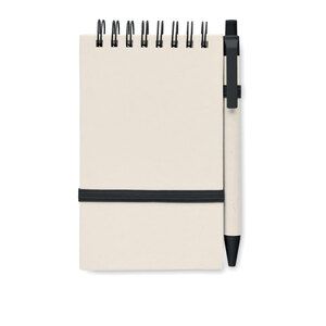 MITO SET Eco-Friendly A6 Notebook and Pen Set from Recycled Milk Cartons - GiftRetail MO6837