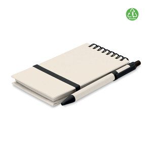 MITO SET Eco-Friendly A6 Notebook and Pen Set from Recycled Milk Cartons - GiftRetail MO6837