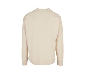 BUILD YOUR BRAND BY198 - OVERSIZED CUT ON SLEEVE LONGSLEEVE