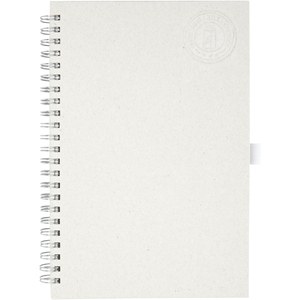 Dairy Dream A5 size reference recycled milk cartons spiral notebook - EgotierPro 107783