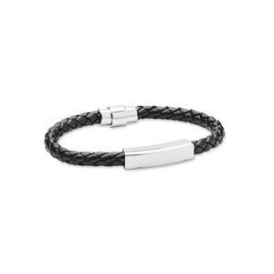 GiftRetail MO2377 - FAULETI Flätat armband i konstläder