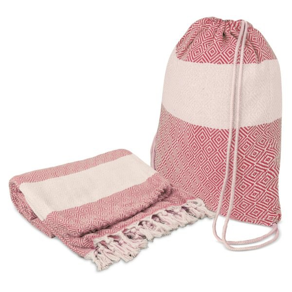 Claps 18097 - Convertible Pareo Towel Backpack Combo