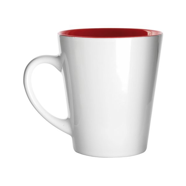 Claps 74026 - Vit Kopp med Färgad Insida 300ml