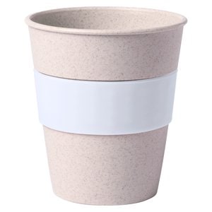 Claps 74171 - Miljövänlig Bambufiberkopp med Färgglatt Band