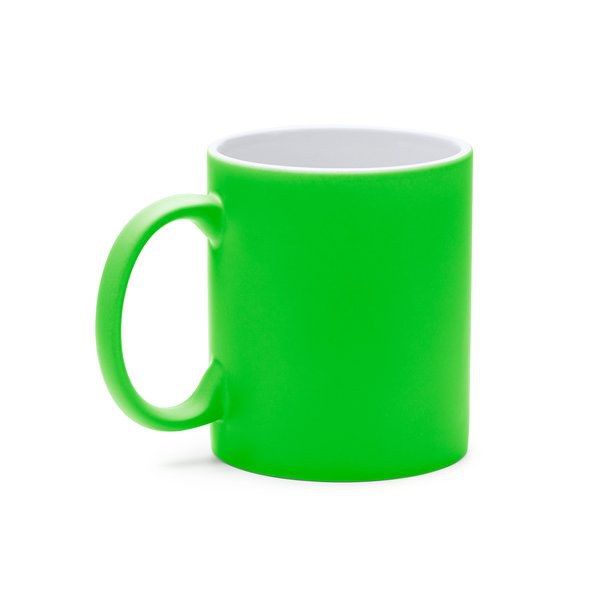 Claps 74266 - Färgglad Lasergraverad Mugg med Vit Insida