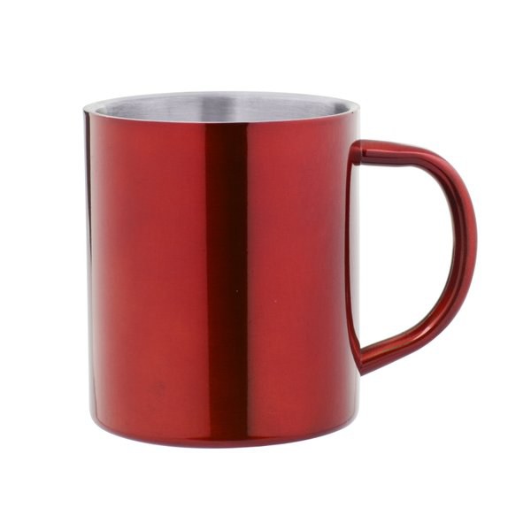 Claps 74323 - Färgglad Rostfri Stålmugg 175ml