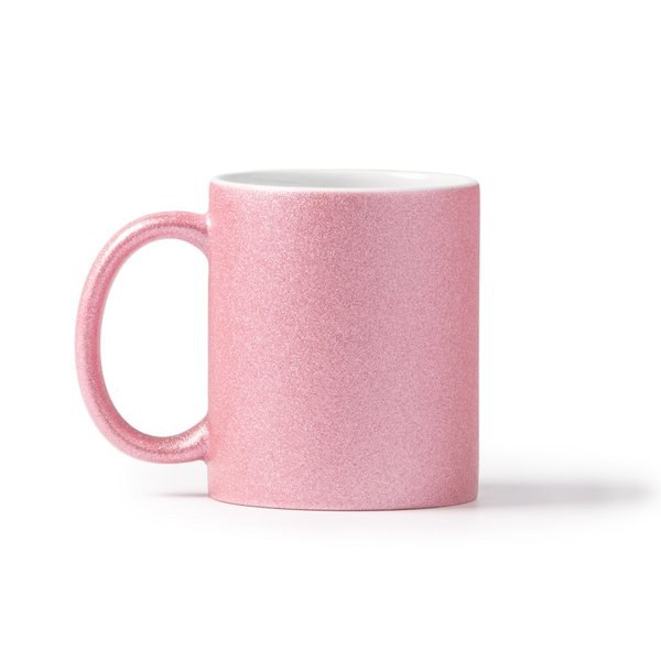 Claps 74326 - Glitter Effect Ceramic Mug for Sublimation