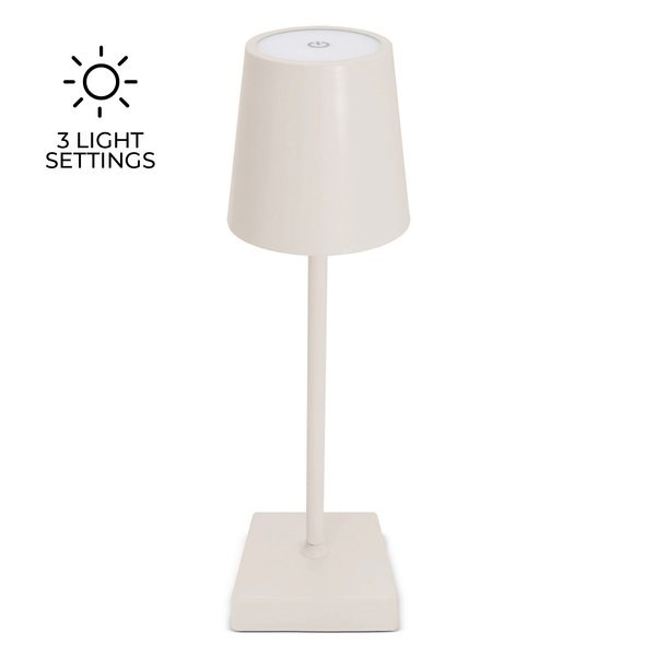 Claps 85064 - Rechargeable Touch Table Lamp with Adjustable Shades