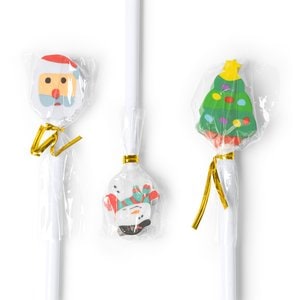 Claps 96165 - Festive Christmas Pencil with Eraser