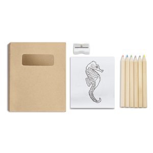 Claps 96177 - Kreativt Färgläggningsset för Barn