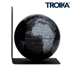 TROIKA G1306 - Magnetic Globe with Metal Bookend Stand