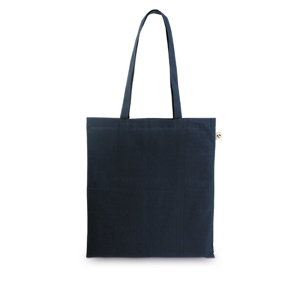 Påse tillverkad av återvunnen bomull (70%) och polyester (30% rPET) (150 g/m²) - Egotier 92323