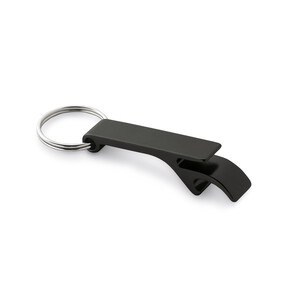 Aluminium keyring with bottle opener - Egotier 93151