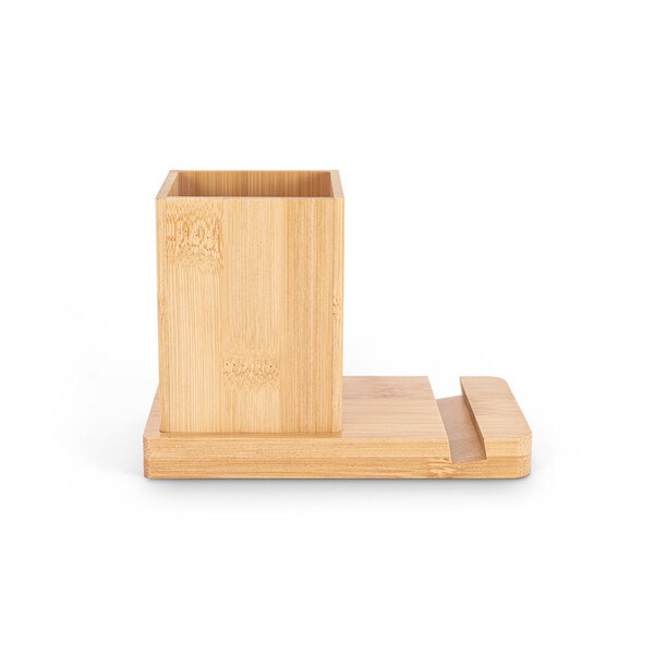 Desk set with mobile phone holder and cup - Egotier 93638