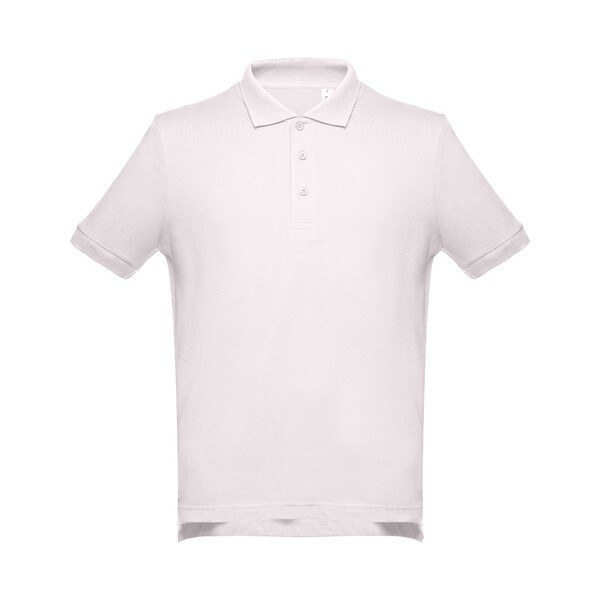 TH Clothes 11167 - Kortärmad bomullspikétröja för män