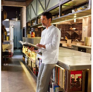 VELILLA VL434 - Långärmad kockjacka