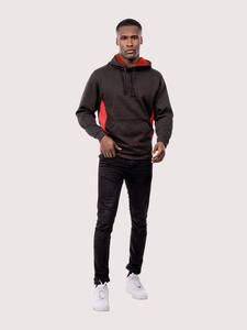 Radsow by Uneek UC517 - Tvåfärgad Hooded Sweatshirt