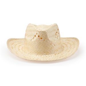HALLEY Natural straw hat with comfortable inner sweatband - EgotierPro GO7062