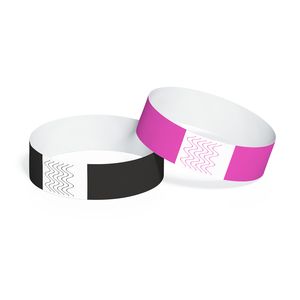 PARTY Synthetic fibre wristband for events with individual numbering