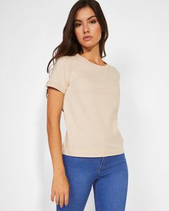 Roly CA6563 - VEZA WOMAN Tjock kortärmad t-shirt för kvinnor i bomull