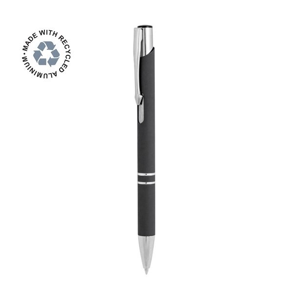 Eco-Friendly Recycled Aluminum Soft-Touch Pen