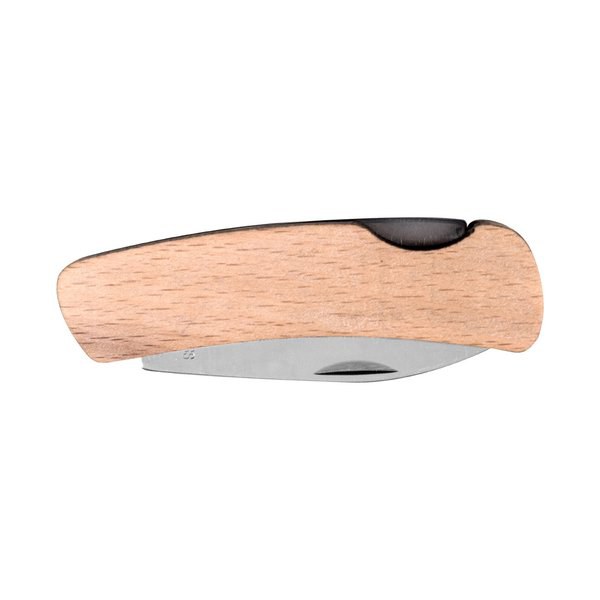 Claps 86032 - Rostfritt Stål Fickkniv med Träskaft