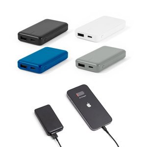 Powerbank 4 000 mAh i återvunnen ABS (100 % rABS) - Egotier 97195