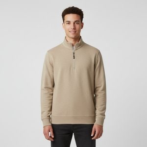 Elevate NXT 37546 - Tin unisex Aware™ tröja med kvartsdragkedja av återvunnet material