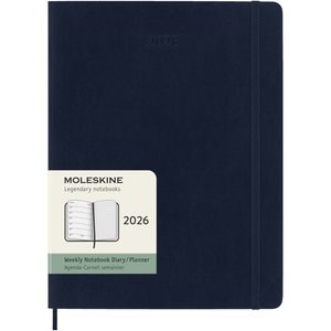Moleskine 107755 - soft cover 12 month weekly XL planner