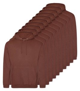 Förpackning med 10 AWDis Just Hoods JH001 - Stilren och Bekväm Huvtröja för Alla Årstider