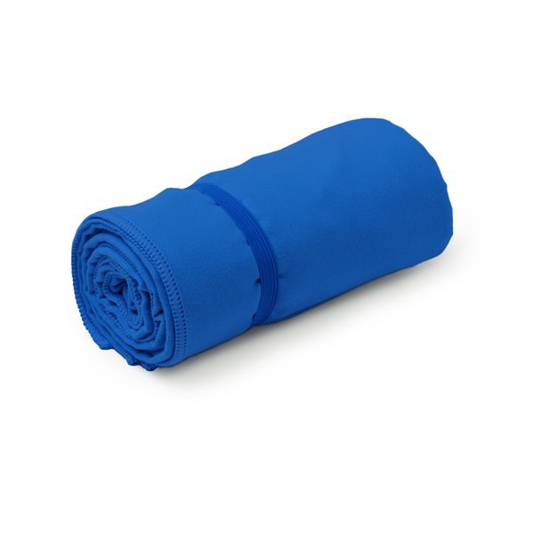 GULPI Lightweight microfiber towel made of RPET with a strap for folding and easy transport