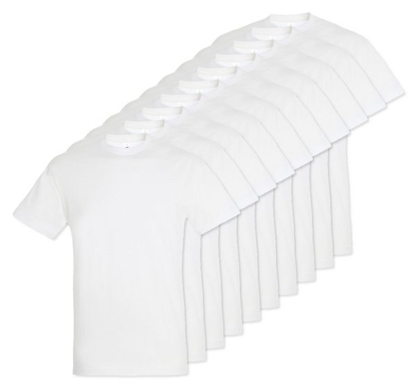 Förpackning med 10 SOL'S 04728 - TITAN Unisex Rundhals T Shirt