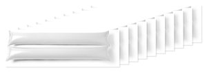 Förpackning med 10 Stamina PF3106 - JAMBOREE Set of two inflatable and reusable cheer batons in LDPE