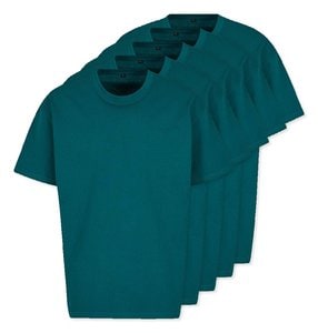 Förpackning med 50 Build Your Brand BY102 - Komfortabel Oversize T-shirt för Män