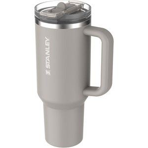 Stanley® 100979 - Stanley Quencher® ProTour 1180 ml isolerad mugg i återvunnet rostfritt stål med flip-sugrör