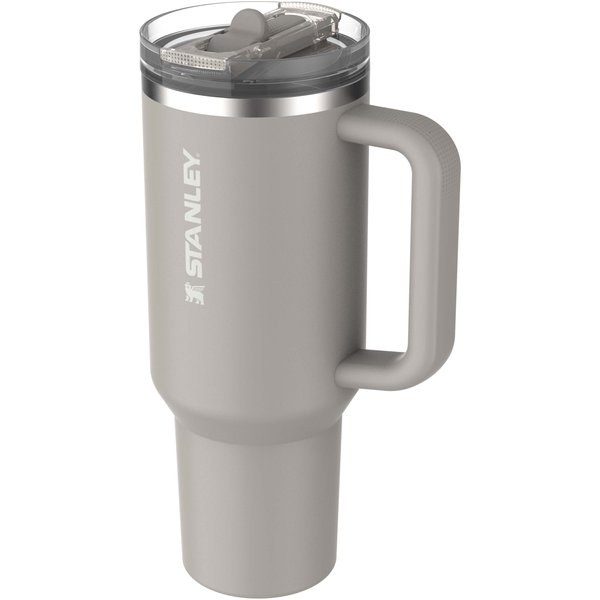 Stanley® 100979 - Stanley Quencher® ProTour 1180 ml isolerad mugg i återvunnet rostfritt stål med flip-sugrör