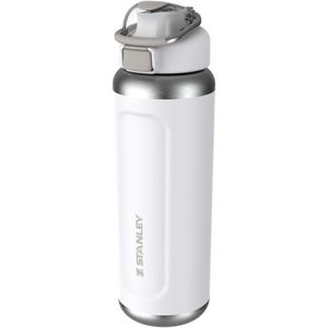 Stanley® 100980 - Stanley Classic Wellspring 710 ml isolerad vattenflaska i återvunnet rostfritt stål