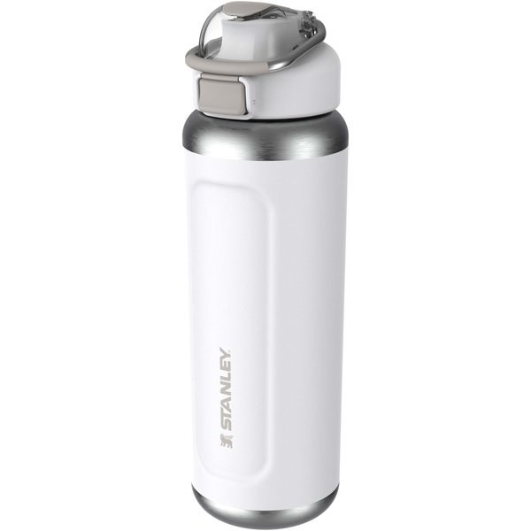 Stanley® 100980 - Stanley Classic Wellspring 710 ml isolerad vattenflaska i återvunnet rostfritt stål