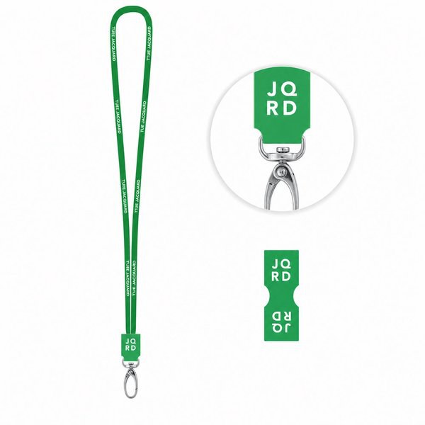 Tryckt prov av Lanyard TUBE JACQUARD Long (Ø 7 mm)