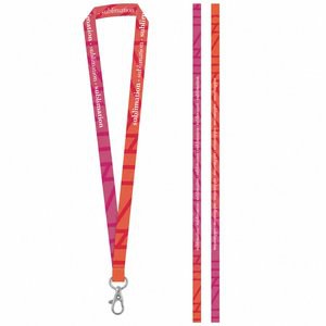 Lanyard'In 94972S - Tryckt prov av SET Lanyard SUBLIMATION Long II (20 mm) med 20 mm karbinhake